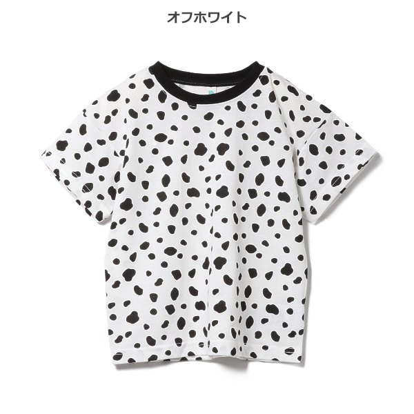 ダルメシアンワイド半袖Tシャツ