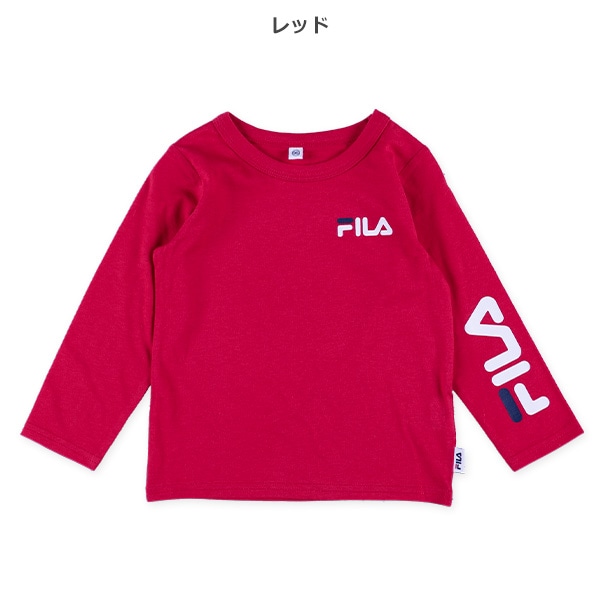 FILA）袖ロゴ長袖Tシャツ | ベビー服・子供服・マタニティ通販