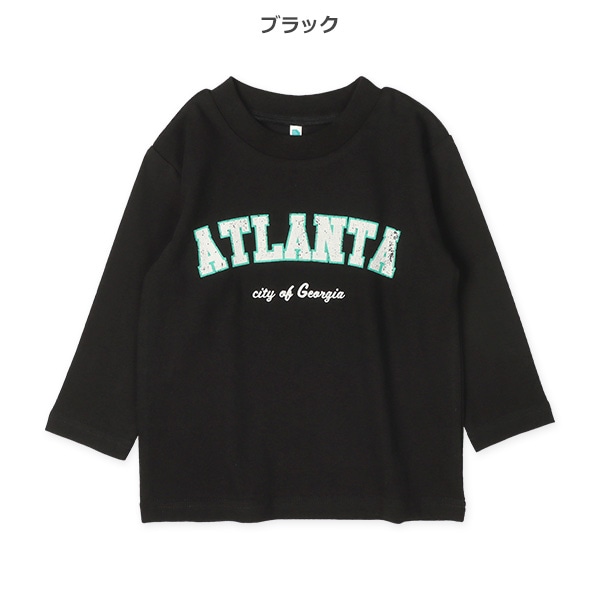 カレッジロゴ長袖Tシャツ