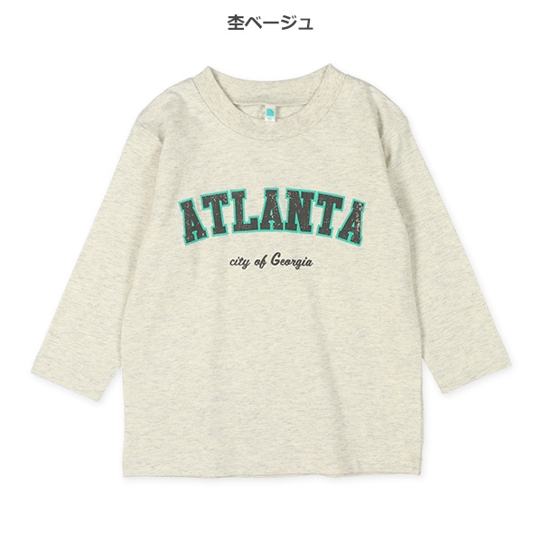 カレッジロゴ長袖Tシャツ