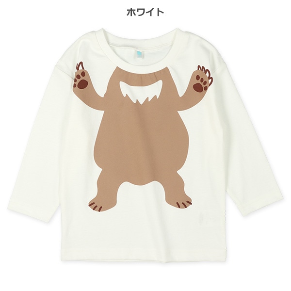 アニマル着ぐるみ長袖Tシャツ