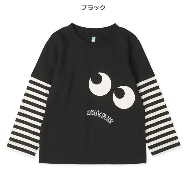 西松屋 レイヤード風長袖Tシャツ 90センチ - トップス