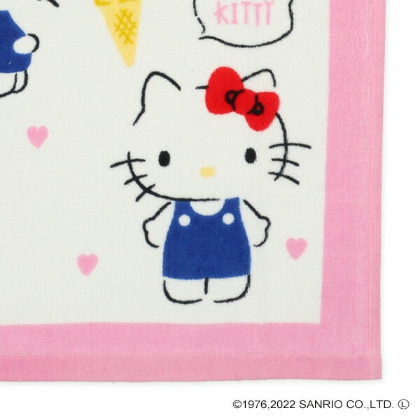 ファッション通販 新品 Sanrio サンリオ kitty キティ フェイスタオル