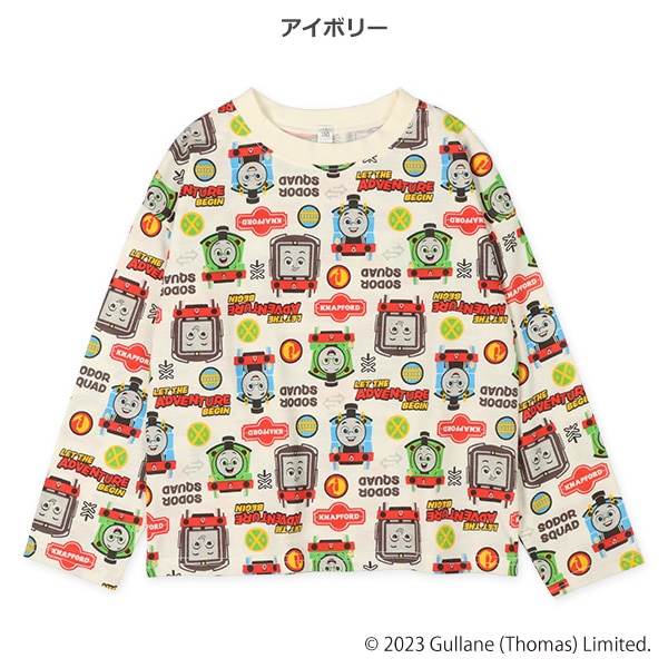 総柄長袖Tシャツ（トーマス） | ベビー服・子供服・マタニティ通販