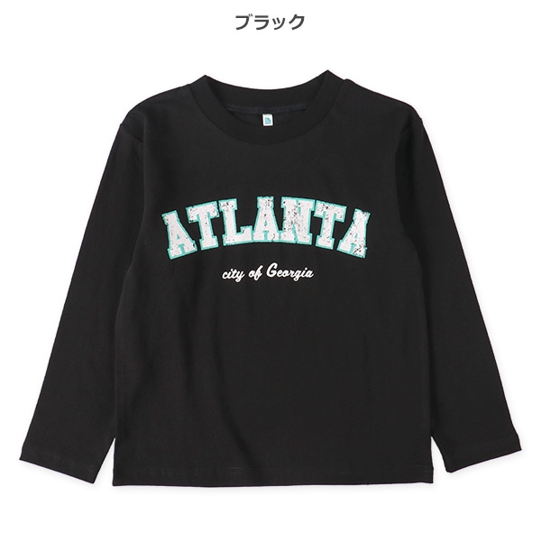 カレッジロゴ長袖Tシャツ