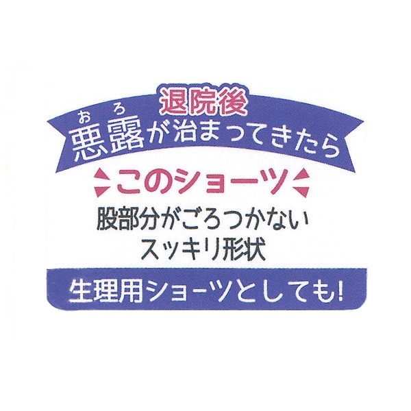 2枚組サニタリーショーツ（無地）