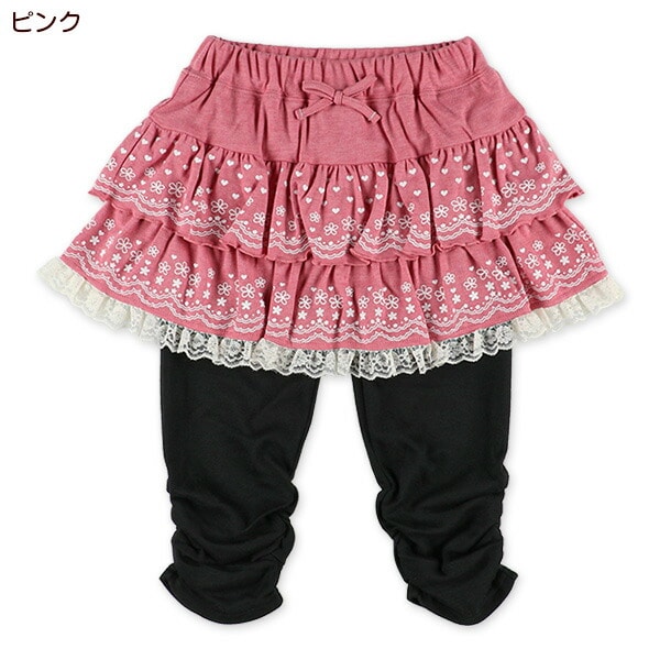 新品♡ハート キルトスカート 80 西松屋 - スカート