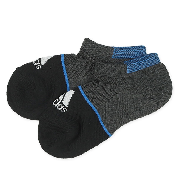 adidas）3足組キッズローカットソックス（フロントロゴ）