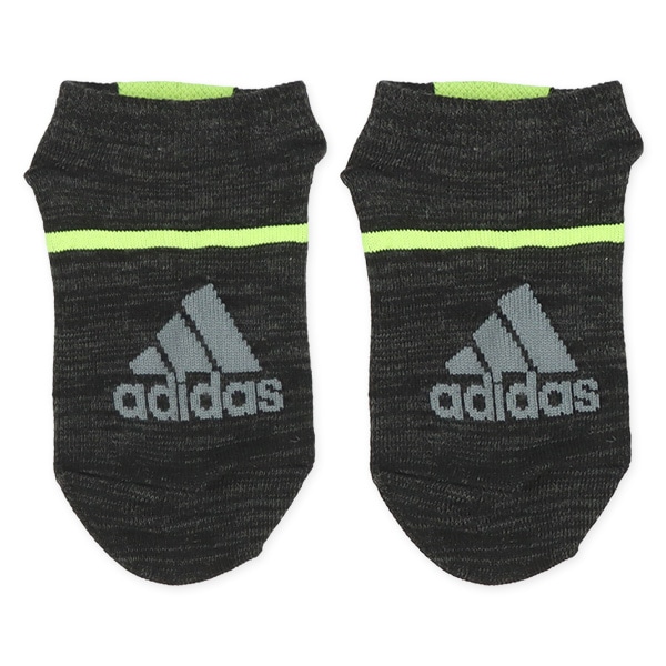 adidas）3足組キッズローカットソックス（ロゴライン）