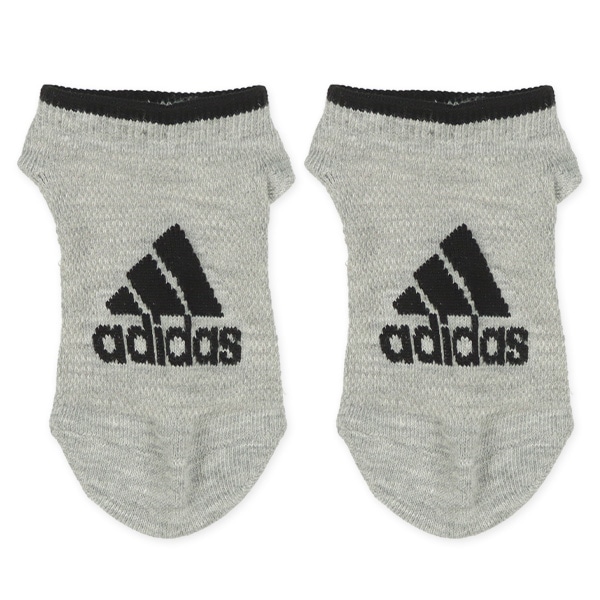 adidas）3足組キッズローカットソックス（カラーロゴ）