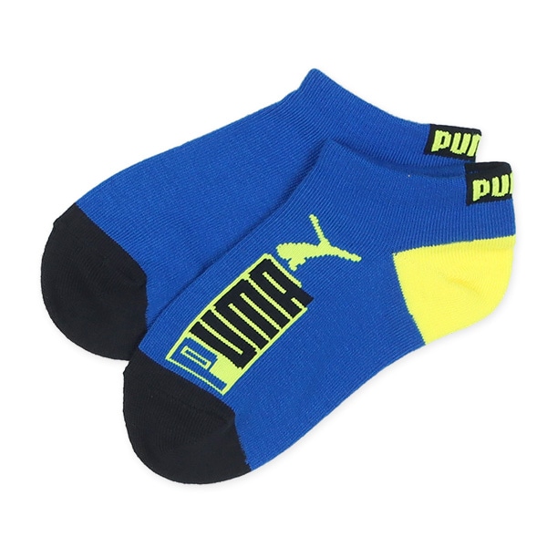 PUMA）3足組キッズローカットソックス（切り替え）