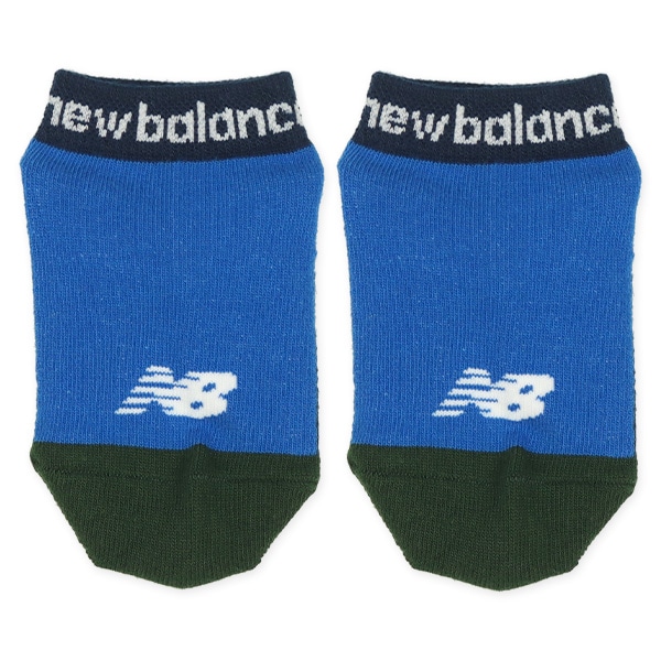 NewBalance）3足組キッズローカットソックス（足底星）