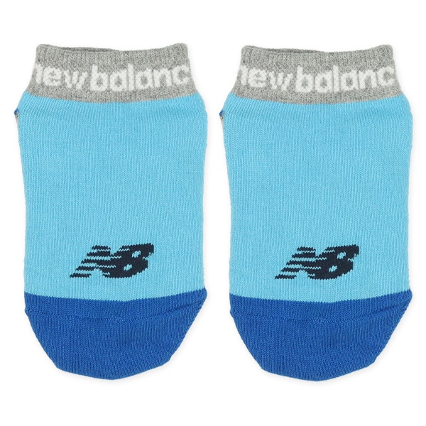 NewBalance）3足組キッズローカットソックス（足底星）