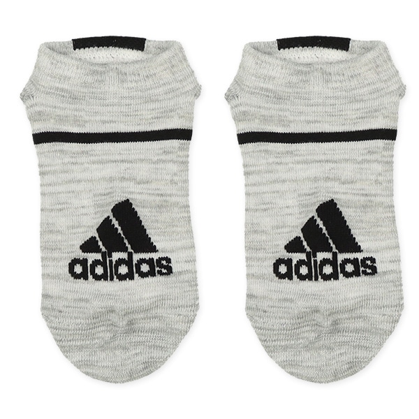 adidas）3足組スクールローカットソックス（ロゴライン）