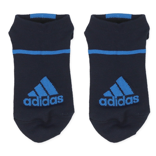 adidas）3足組スクールローカットソックス（ロゴライン）