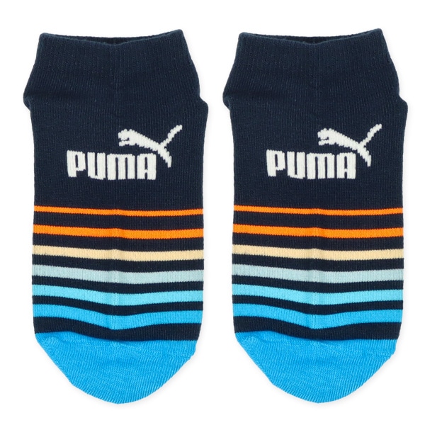 PUMA）3足組スクールローカットソックス（つま先ライン）