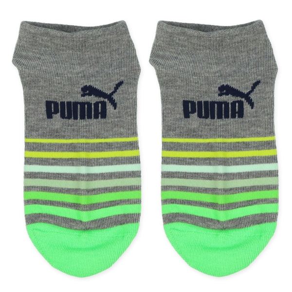 PUMA）3足組スクールローカットソックス（つま先ライン）