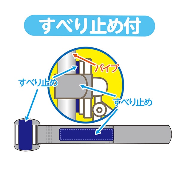 ズレないカラビナロックフック