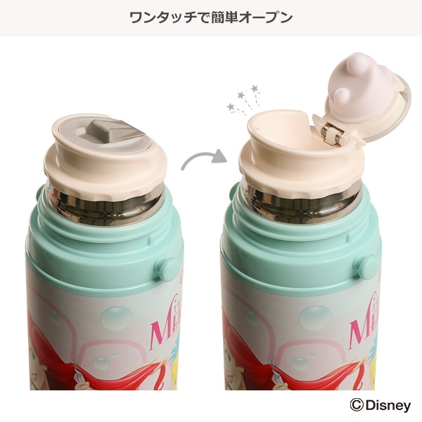 2WAYステンレスボトル 450ml（リトル・マーメイド） | 西松屋オンラインストア