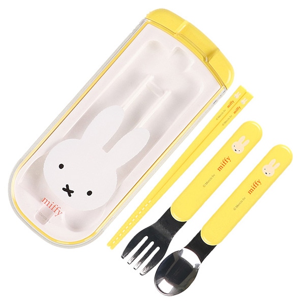 miffy ミッフィー スライド式カトラリーセット トリオセット - 食器