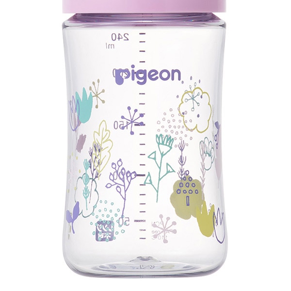 Pigeon）母乳実感 哺乳びん プラスチック製 240ml（フラガーデ）