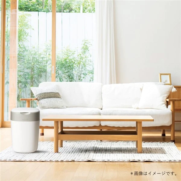 Combi）強力密閉抗菌おむつポット ポイテックW防臭 本体（コットンホワイト）