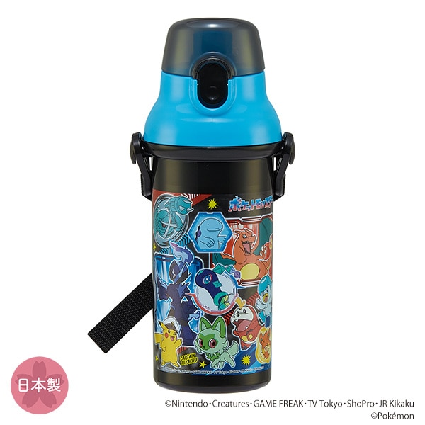 直飲みワンタッチプラボトル 480ml（ポケモン）