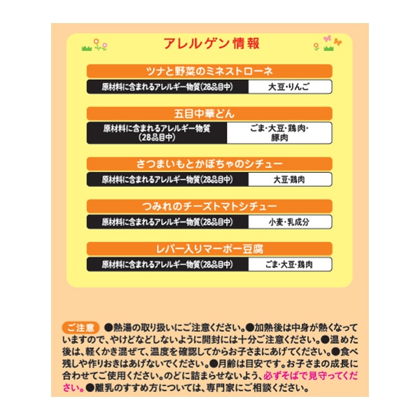 和光堂）具たっぷりグーグーキッチン 12ヶ月頃から おすすめアソート 10袋パック（5種×2個）