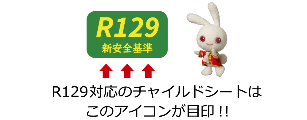 新安全基準R129のアイコン